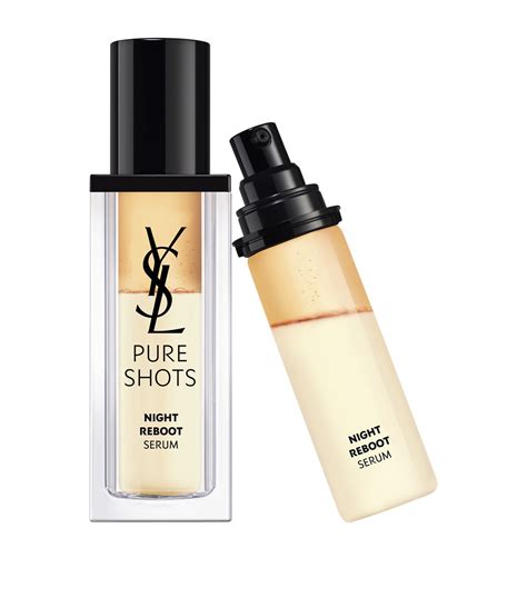 ysl pure shots night reboot serum review|YSL night reboot serum review.